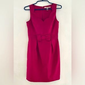 Fuchsia Sweetheart Mini Bow Dress